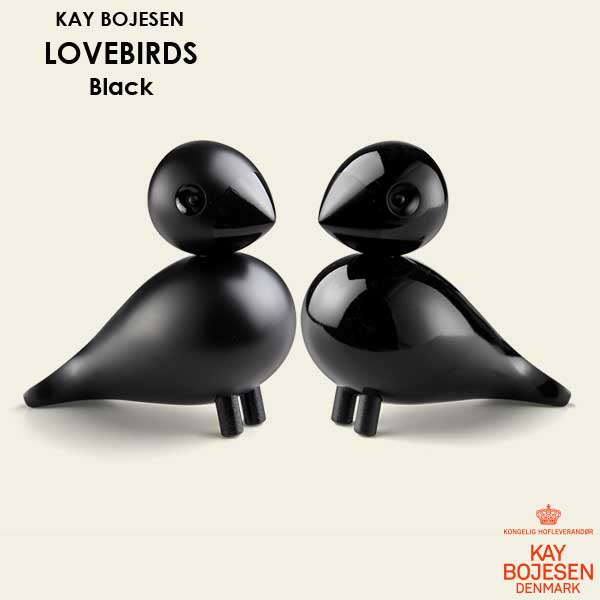 楽天市場】Kay Bojesen(カイボイスン） Love Birds Black(ペア