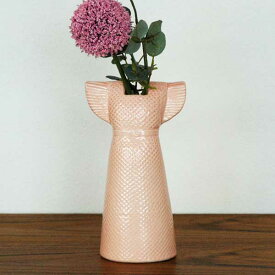 リサラーソン ワードローブ・ドレス ピンク Lisa Larson Wardrobe Vases Dress フラワーベース 北欧オブジェ 置物 花瓶 北欧雑貨 おしゃれ かわいい