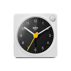 BRAUN(ブラウン）アラームクロック トラベルクロック BC02X ブラック、ホワイト、グレー 置き時計 Alarm Travel Clock