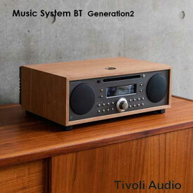 Music System BT Generation2(ミュージックシステム　ビーティー・第2世代）Bluetooth対応モデル/チェリー×メタリックトープ/ラジオ/Tivoli Audio(チボリオーディオ)
