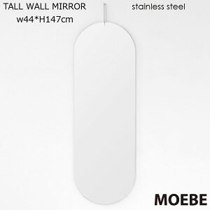 Tall Wall Mirror(g[EH[~[jW44×H147cm XeXX`[ Ǌ|~[ MOEBE([x) f}[N