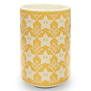 スーパーマリオ 湯のみ スーパースター SUPER MARIO Nintendo 陶器 可愛い かわいい プレゼント ギフト 誕生日 結婚祝い 還暦祝い フリーカップ 出産祝い 内祝い 引き出物 子供 お祝い お返し 記念