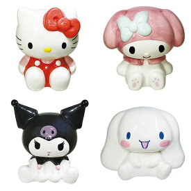 貯金箱 サンリオ SANRIO ハローキティ マイメロディ クロミ シナモロール 貯金 陶器 インテリア 置物 雑貨 キャラクター かわいい 可愛い グッズ 誕生日 プレゼント ギフト プチギフト キャラクターグッズ