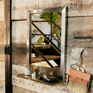 DULTON _g STAINLESS STEEL FRAME MIRROR WITH BRACKET S RN-0413 XeX X`[ t[ ~[ EBY uPbg  tOX ANZT[  It Vv Tj^[ K[W 