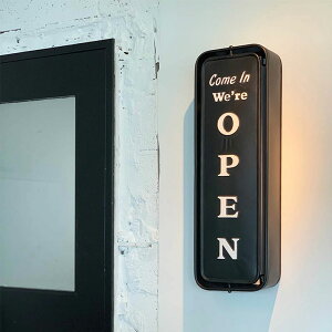 ��4�����{ DULTON �_���g�� WALL MOUNT SPINNER SIGN OPEN-CLOSED BLACK NAVY G965-1246 �E�H�[�� �}�E���g �X�s�i�[ �T�C�� �X�^���h �I�[�v�� �N���[�Y �V���b�v �X ���� �K���[�W �G���g�����X �J�X �X OPEN CL