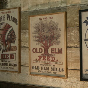 DULTON CANVAS ART OLD ELM �L�����o�X �A�[�g�A�[�g �t���[���A�[�g �t���[�� �K���[�W �A�����J�� ���B���e�[�W ���_�� �~�b�h�Z���`�����[ ���g�� �H�ƃf�U�C��