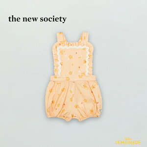 yThe New SocietyzLimoncello Baby Romper y12 74cm / 18 80cmz p[X CG[ ԕ t xr[ COqǂ C|[g S23-B/WV01 gl[h Ap SS23 SALED