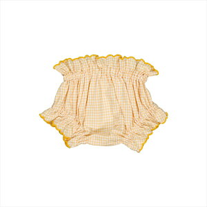 �����[�� BLOOMER �y18��/24�����z YELLOW GINGHAM �u���} �M���K���`�F�b�N �C�G���[ �x�r�[ �Ԃ���� ���̎q �I�V���� ���킢�� �x�r�[�� �x�r�[�M�t�g �o�Y�j�� �t�����X �p�� LOIR ss26-leonor-vichy KTZ