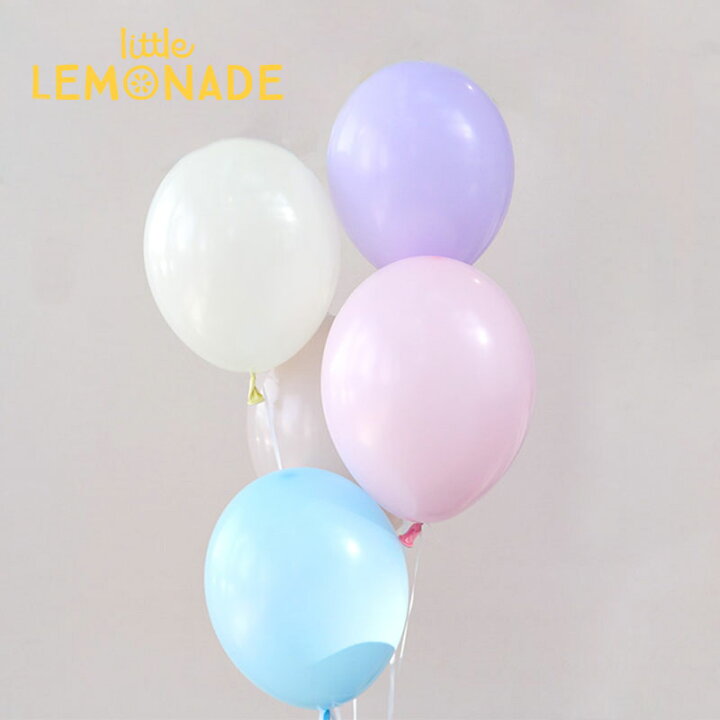 楽天市場 風船 パーティーバルーン 5枚パック マカロンアソート 誕生日 飾り 壁 お祝い 装飾 デコレーション ディスプレイ バースデー ウェディング 結婚式 マカロン メール便可 あす楽 リトルレモネード リトルレモネード楽天市場店