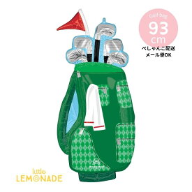 ゴルフバッグ バルーン 大きい 【ぺしゃんこでお届け】 ガスなし フィルム風船 ゴルフコンペ 景品 賞品 父の日 お祝い 誕生日 バースデー パーティー 飾り付け スポーツ 引退 昇進 記念日 プレゼント かわいい おしゃれ 装飾 風船 リトルレモネード 【 ANG49997 】