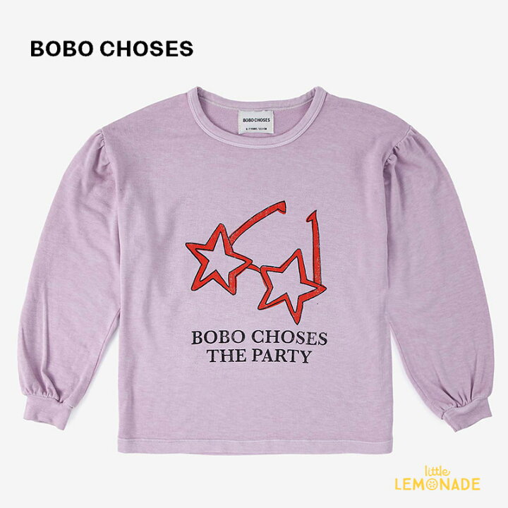 楽天市場】【BOBO CHOSES】 STAR GLASSES LONG SLEEVE GIRL T-SHIRT 