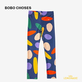 【BOBO CHOSES】PARTY TIME ALL OVER LEGGINGS 【2-3歳】 (222FC007)　FUN COLLECTION レギンス 幾何学模様 ジオメトリック柄 スパッツ ボトムス 重ね着 こども服 THE PARTY あす楽 リトルレモネード ボボショーズ アパレル YKZ 22AWFUN