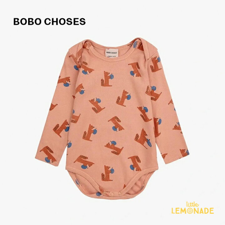 楽天市場】【BOBO CHOSES】 Baby Hungry Squirrel all over body 【6か 