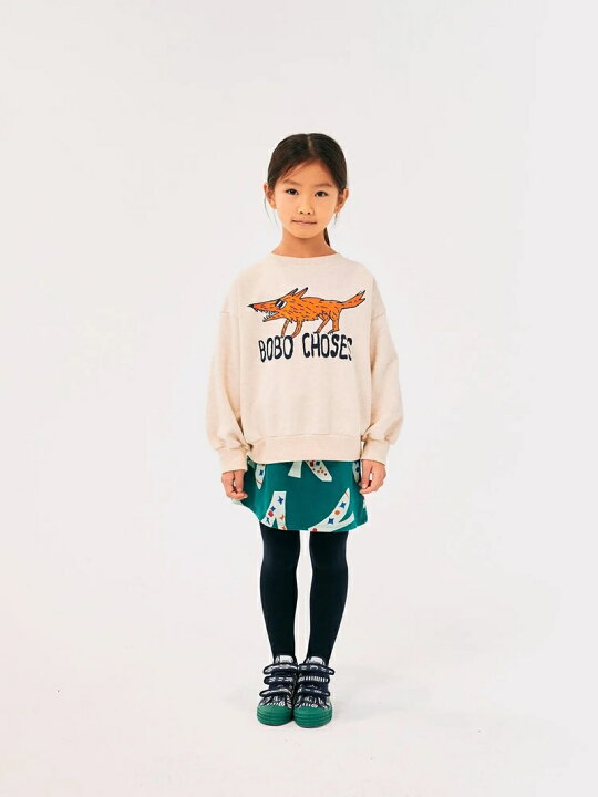 楽天市場】【BOBO CHOSES】The Clever Fox sweatshirt 【2-3歳・4-5歳 