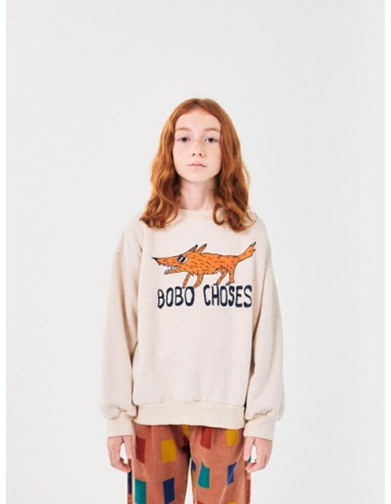 楽天市場】【BOBO CHOSES】The Clever Fox sweatshirt 【2-3歳・4-5歳 