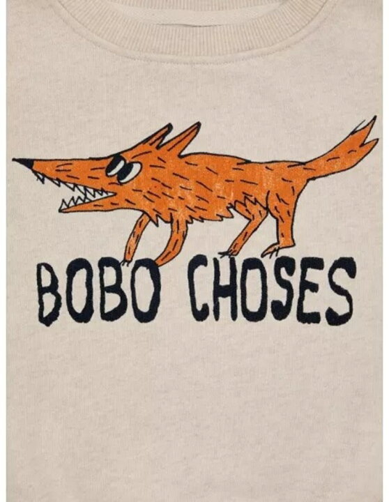 楽天市場】【BOBO CHOSES】The Clever Fox sweatshirt 【2-3歳・4-5歳 