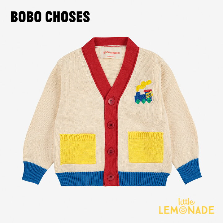 楽天市場】BOBO CHOSES Bobo Choo Choo color block cardigan (24か月 