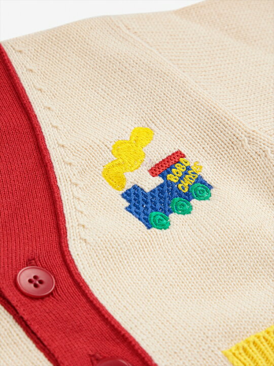 楽天市場】BOBO CHOSES Bobo Choo Choo color block cardigan (24か月 