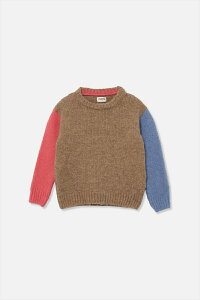 �yMY LITTLE COZMO�z Tricot colorblock sweater �y3�΁z(IDAK295) �j�b�g ���� �Z�[�^�[ �x�r�[ �L�b�Y �u���b�N�J���[ �J���t�� �L�b�Y �C�O�q�ǂ��� �A���A�p���� �}�C���g���R�Y�� �A�p���� ���g������