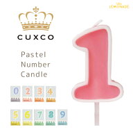 【CUXCO】 クスコ ◇PASTEL◇ ナンバー キャンドル パステルカラー 数字キャンドル【メール便可】 【キッ…