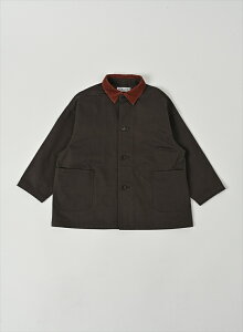 yEAST END HIGHLANDERSzCoverall Jackety100cmE110cmE120cmz OTR-111 Dark Brown [NWPbg AE^[ WPbg R[fC Jo[I[ ݕt { ǂ LbY jZbNX g