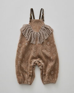 GtBtHN Snow Jacquard Rompers Brown (80cm / 90cm) eLfinFolk xr[ Tybg Jo[I[ _K[ tW ǂ xr[ oYj oY gl[h Ap (06_elf-252J