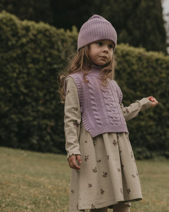 楽天市場】【garbo&friends】Knitted Neckwarmer Lilac 【86/104 (1-4  