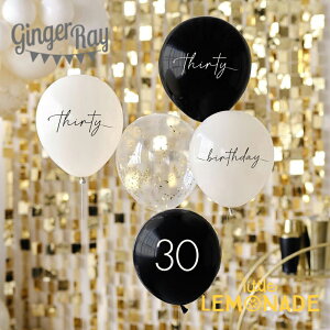 yGinger Rayz 30 aSD5Zbg 30th o[ RtFbeBo[ ubN  k[hJ[ balloon a l  o[Xf[ N X^CbV Vv }C