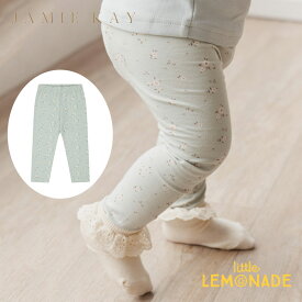 【Jamie Kay】 Everyday Legging 【1歳/2歳/3歳/4歳】 Lulu Blue レギンス ブルー花柄 パンツ ズボン ベビー キッズ ジェイミーケイ ニュージーランド 子供 保育園 幼稚園 おしゃれ リトルレモネード 子供服 アパレル あす楽 Lulu collection SS24 YKZ ★特典付き★