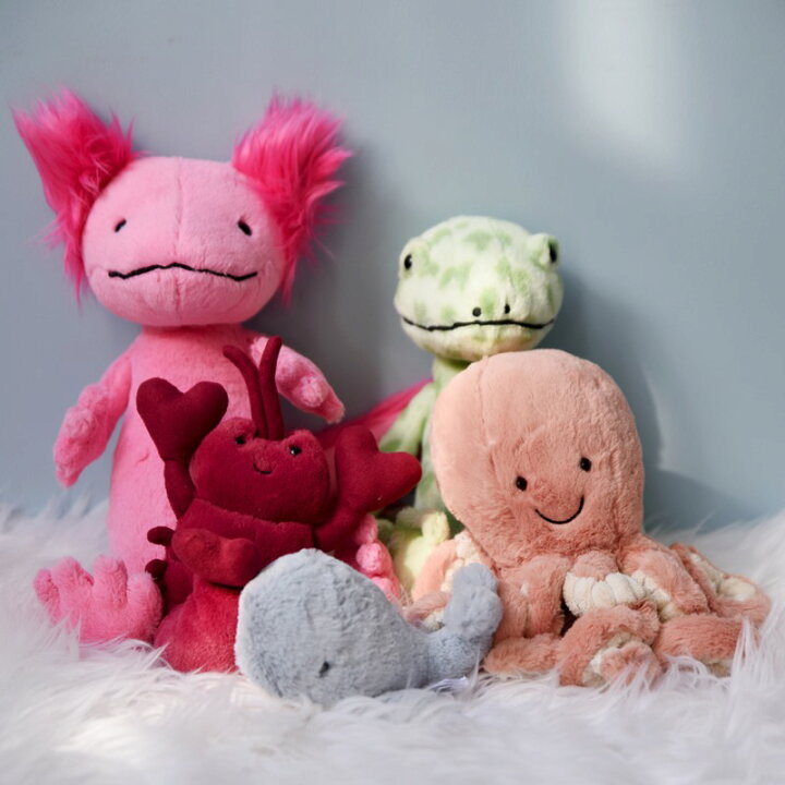 楽天市場】【Jellycat ジェリーキャット】 Wavelly Whale | Grey 