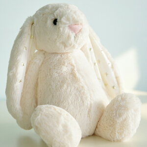 【Jellycatジェリーキャット】MサイズBashfulTwinkleBunnyバニーぬいぐるみジェリーキャット【スタープレゼントお祝いギフト】うさぎ出産祝いあす楽リトルレモネード