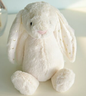 【Jellycatジェリーキャット】MサイズBashfulTwinkleBunnyバニーぬいぐるみジェリーキャット【スタープレゼントお祝いギフト】うさぎ出産祝いあす楽リトルレモネード