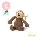 【Jellycat ジェリーキャット】 Sサイズ Bashful Monkey (BASS6MKNN) モンキー ぬいぐるみ 猿【プレゼント 出産祝い ギフト ファーストトイ】 【正規品】 リトルレモネード Lnw