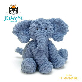 【Jellycat ジェリーキャット】 Mサイズ Fuddlewuddle Elephant (FW6EUKN) チョークブルー エレファント ぬいぐるみ ぞう elephant【プレゼント 出産祝い ギフト】【正規品】 あす楽 リトルレモネード Lnw