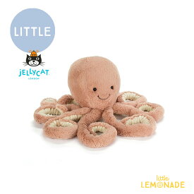 【Jellycat ジェリーキャット】 Odell Octopus Little ぬいぐるみ たこ オクトパス オデル【プレゼント 出産祝い ギフト】 バースデー ファーストトイ 【正規品】 あす楽 リトルレモネード ODL2OC Lnw