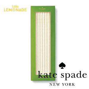 yKate Spadez@Straw Set Gold Dots@ANXg[ 6{ 21.5cm@Xg[ AN S[h hbg   qp tւ TXeiu gl[h SALED
