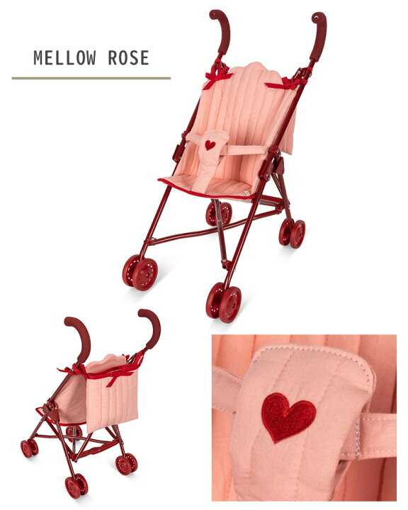 楽天市場】【Konges Sloejd】人形用ベビーカー 全8柄 DOLL STROLLER 