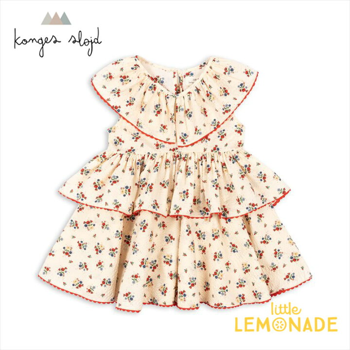 楽天市場】【Konges Sloejd】BELLA FRILL DRESS 【3歳】 FIFI FLEUR 