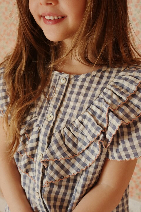 楽天市場】【Konges Sloejd】KIM FRILL SS SHIRT 【1歳/2歳/3歳/4歳 