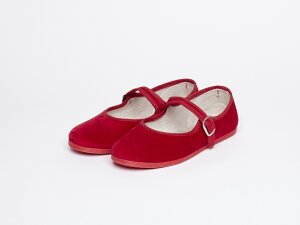 �yLa Cadena�z MERCEDES HEBILLA BROCHE POMPEYA SNAP BUTTON ONE STRAP / ROJO �y14cm - 16cm�z �����X�g���b�v �V���[�Y �q�ǂ��p�C �x���A �� ���b�h ���K�i ���\�� ������ �Z�~�t�H�[�}�� �t���b�g�V���[�Y ���g��