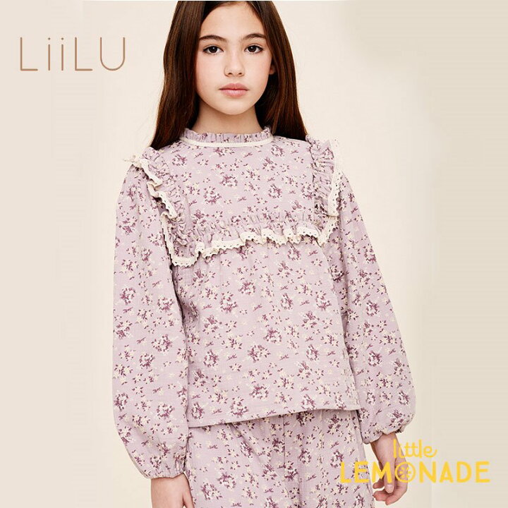 楽天市場】【LiiLu】 Leria Flower Blouse 【2歳/4歳/6歳】 liaw22_068 