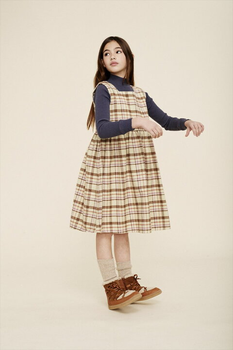 楽天市場】【LiiLu】 Lene Flannel Apron 【2歳/4歳/6歳】liaw22_036 