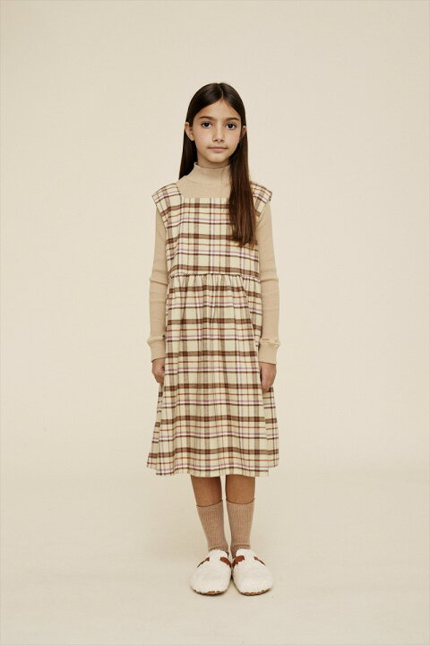 楽天市場】【LiiLu】 Lene Flannel Apron 【2歳/4歳/6歳】liaw22_036 