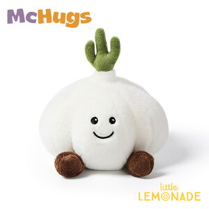 �yMcHugs�z Kungfu Garlic �ɂ�ɂ� �ʂ������ 18cm ��� �z���C�g �� �j���j�N �K�[���b�N ���܂܂��� �ۈ牀 �H�� �x�W�^�u�� �}�b�N�n�O�X ���g�������l�[�h lnw MC400101