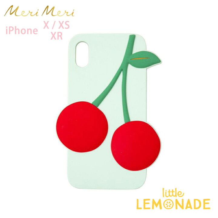 楽天市場 Meri Meri Iphone X Xs Xr 用 スマホケース Cherry チェリー ソフトシリコン Iphoneケース Iphoneカバー アイフォンケース 携帯ケース メリメリ あす楽 リトルレモネード リトルレモネード楽天市場店