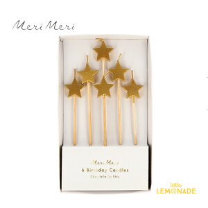 yMeri MerizS[h X^[ Lh 6{ Gold Star Candles 낤  a P[LLh p[eB[ObY P[L fR[V CeA z[p[eB[ e[uR