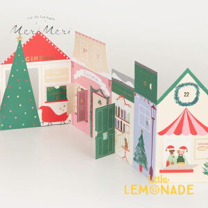 �yMeri Meri�z�N���X�}�X �X�g���[�g �A�h�x���g�J�����_�[ Christmas Street Concertina Advent Calendar �X�̕��i �y�[�p�[�N���t�g �� �N���X�}�X �T���^�N���[�X �c���[ ���[�X �q�� ������� �������� 2