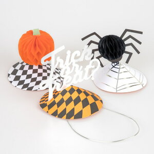 yMeri Meriz Halloween Party Hats nEB p[eB[nbg 3fUC Xq nbg wbhANZT[ ڂ  trick or treat p[eB[ObY   gl[h 