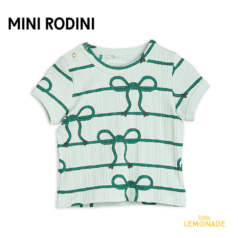 楽天市場】【Mini Rodini】 Rope aop ss tee【80/86・92/98・104/110