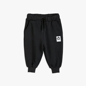 【Mini Rodini】BASIC SWEATPANTS 【80/86 9か月-1.5歳 ・92/98 1.5-3歳・104/110 3-5歳】 ベーシック スウェット パンツ ズボン ベーシックシリーズ パンダ basic ベビー服 子ども服 黒 ボトムス スウェーデン 1000014899 ミニロディーニ あす楽 リトルレモネード YKZ